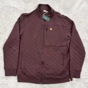 Tentree | Quilted Full Zip • Organic Cotton | Size Large | NWT